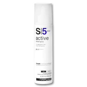 S 5 Active plus - Șampon cu probiotice împotriva mătreții și pentru refacerea microbiomului pielii, 200 ml