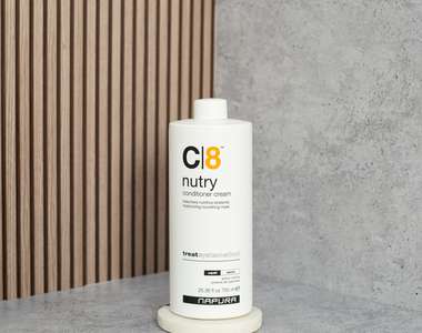 C8 Nutry -Кондиционер-крем для сухих и ломких волос с протеинами кашемира, миндаля и пшеницы, маслами жожоба и авокадо, 750 мл