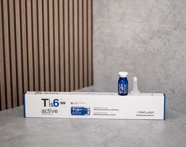 T5.6 Activ™ Post - Нормализующие ампулы против перхоти с цинком PCA, экстрактом ромашки и  бергамота, 12 ампул