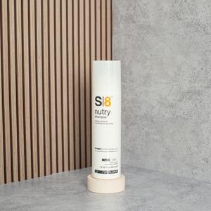 S8 Nutry - Șampon nutritiv și hidratant pentru păr uscat și fragil cu proteine din cașmir și migdale, 400 ml