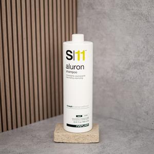 Șampon S11 ALURON – Șampon pentru densitatea și hidratarea părului cu acid hialuronic și polifenoli, 1000 ml