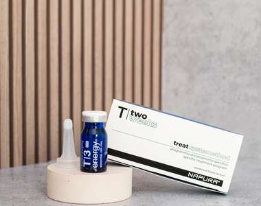 T3 Energy Post - Ампулы-сыворотка для жирной кожи головы против выпадения волос с цинком PCA и эфирными маслами  после шампуня 4 ампулы по 8 мл