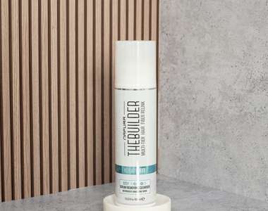 KERATIN FIT - Очищающий шампунь с протеинами пшеницы и экстрактом льна, 400 мл