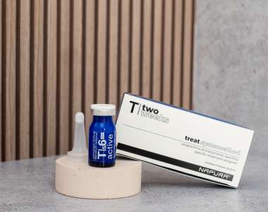 T5.6 Activ™ Post - Нормализующие ампулы против перхоти с цинком PCA, экстрактом ромашки и  бергамота, 4 ампулы