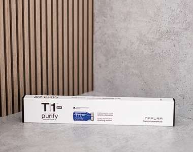 T1 Purify Post -Ампули для виведення токсинів і поліпшення мікроциркуляції з Zinc PCA, екстрактами берези і центелли, ефірними оліями евкаліпта і розмарину, 12 ампул