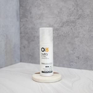 O8 Nutry - Mască hidratantă cu ulei pentru păr uscat cu proteine din cașmir, mango și unt de amla, 150 ml
