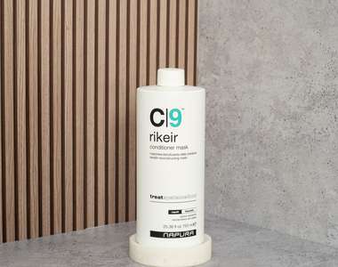 С9 Rikeir - Маска-кондиционер с протеинами и маслами жожоба и авокадо для глубокой реконструкции, питания и укрепления поврежденных волос, 750 мл