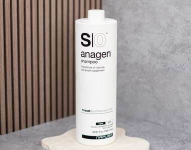S0 Anagen™ Шампунь Активатор роста и укрепления волос с биотином, ферментом SOD и растительными экстрактами, 1000 мл