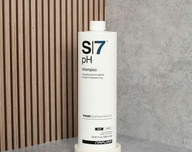S7 PH - Шампунь для нормализации pH и деликатного очищения с экстрактом грейпфрута, протеинами и антиоксидантами, 1000 мл