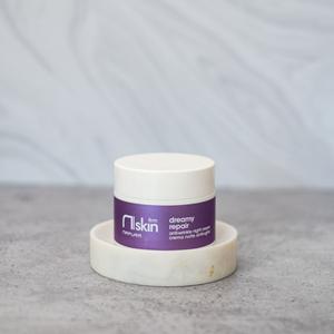 Cremă de noapte Dreamy Repair cu S-Mu-Conotoxină, Palmitoil Tripeptidă-5, Ginseng și Unt de Shea 50 ml