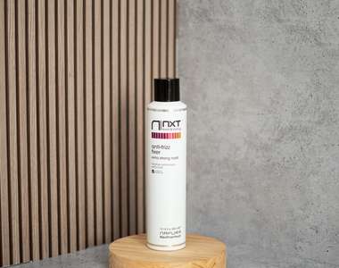 NXT Anti Frizz Eco Fixer - Профессиональный лак без газа с ферментированными маслами, 300мл