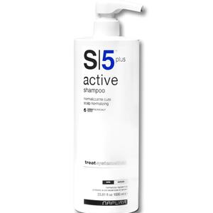 S 5 Active plus - Șampon cu probiotice împotriva mătreții și pentru refacerea microbiomului pielii, 200 ml